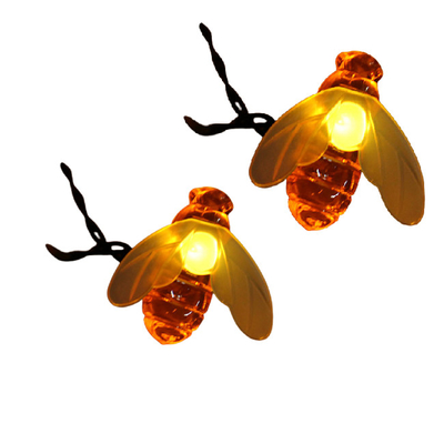 هالووین درخت تعطیلات خورشیدی چراغ های رشته ای LED هوشمند ستاره شکل 20lm/w lP65