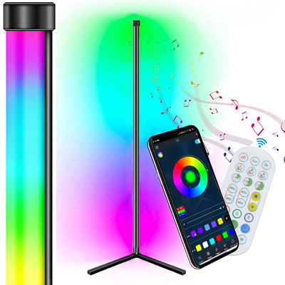 لامپ ایستاده داخلی دکور چراغ های LED خورشیدی SMD5050 RGB