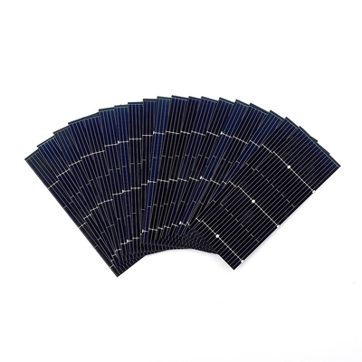 52*19mm 0.5V 0.24W شارژر پنل خورشیدی سیستم تک کریستالی برای فتوولتائیک قابل حمل
