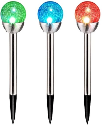 گلس ضد ترک سولار LED باغ چراغ خیابان کریکت چراغ 5 ولت