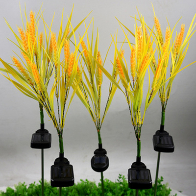چراغ های باغی LED خورشیدی ضد آب در فضای باز 2700K LED Wheat Light Ra 60