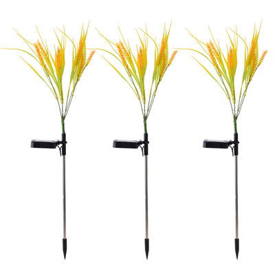 چراغ های باغی LED خورشیدی ضد آب در فضای باز 2700K LED Wheat Light Ra 60