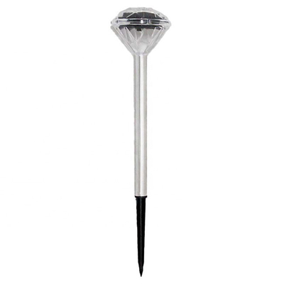 چراغ های باغی LED خورشیدی تزئینی پارک IP65 چراغ های مسیر خورشیدی فلزی 6lm