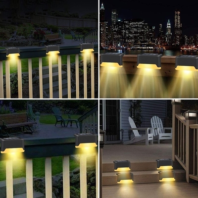چراغ دیواری LED با انرژی خورشیدی در فضای باز برای راهرو پله IP65 ضد آب خودکار