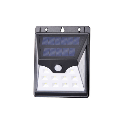 سنسور حرکت نور دیواری LED LED 22 LED خورشیدی مادون قرمز IP65 180 درجه