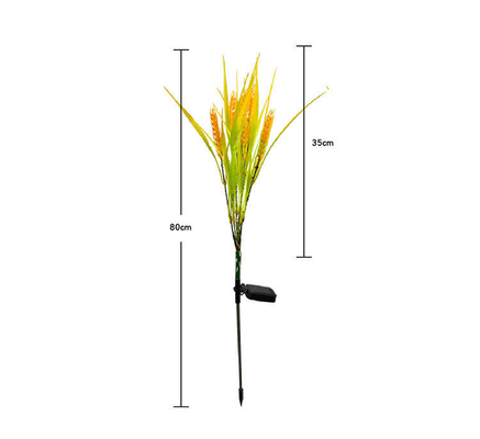 سولار گندم IP65 ضد آب چراغ باغچه حیاط بیرونی دکوراسیون پاساژ چمن