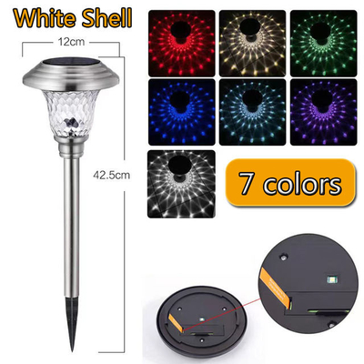 چراغ های باغی LED ضد آب خورشیدی IP55 روشنایی تا 12 ساعت نور خورشیدی