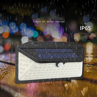 چراغ‌های حسگر حرکتی با انرژی خورشیدی بی‌سیم 3 حالته IP65 3500K