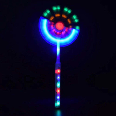 Flash Dinosaur Glow Stick Windmill Solar Gift Light اسباب بازی دو سر