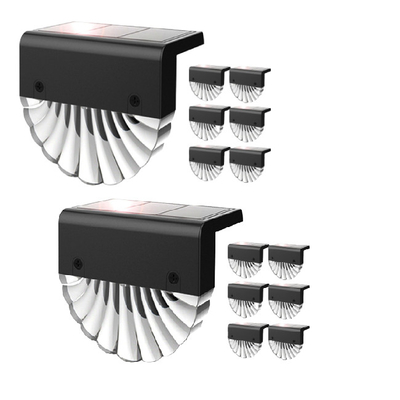 10LM چراغ راه خورشیدی LED / چراغ خورشیدی IP65 برای پله های عرشه نردبان منظره