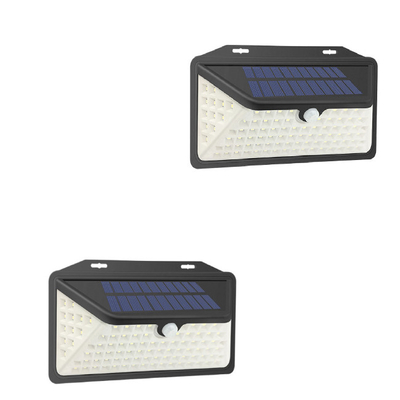 چراغ دیواری LED خورشیدی بی سیم سنسور حرکت خورشیدی چراغ دیواری 5W 550lm