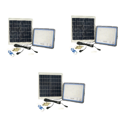 360LED 6500K 100 وات 200 وات نور خورشیدی فضای باز ضد آب IP67