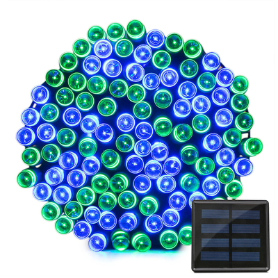50 چراغ LED ترکیبی با انرژی خورشیدی LED برای تزئینات کریسمس ضد آب