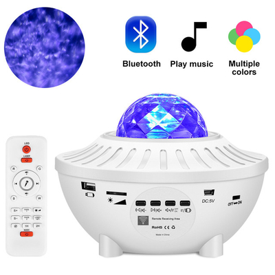 WINXU LED Galaxy Star Night Projector Room Rotate Starry Sky Projector Galaxy