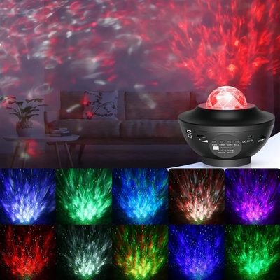 WINXU LED Galaxy Star Night Projector Room Rotate Starry Sky Projector Galaxy