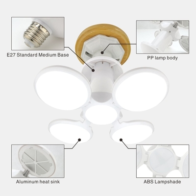 لامپ UFO فوتبال LED قابل تنظیم E27 40W برای مطالعه اتاق خواب