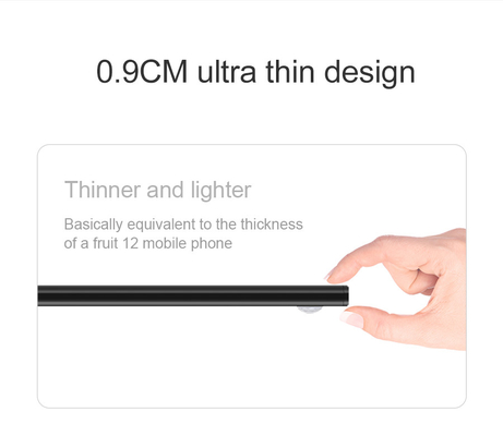 20cm 30cm 40cm 60cm فوق العاده نازک LED نور بی سیم USB قابل شارژ