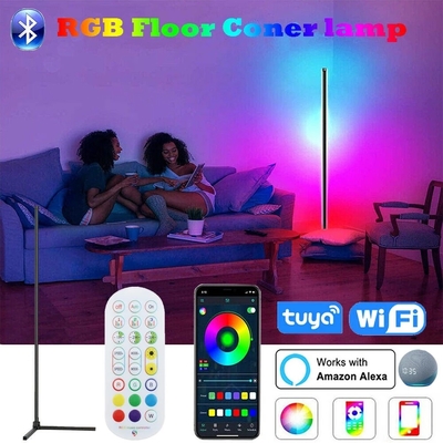 لامپ ایستاده داخلی دکور چراغ های LED خورشیدی SMD5050 RGB