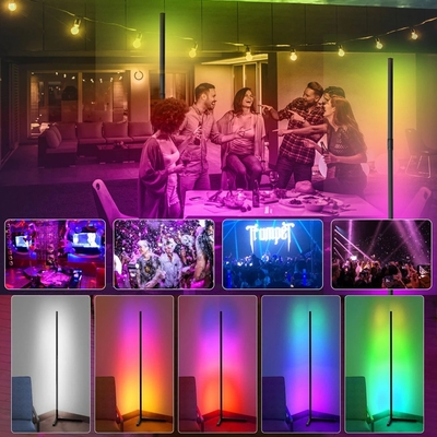 لامپ ایستاده داخلی دکور چراغ های LED خورشیدی SMD5050 RGB