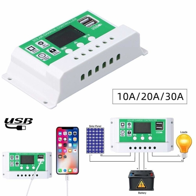 رگولاتور کنترل پنل شارژ خورشیدی PWM 10A 20A 30A 40A 12V 24V 36V 48V
